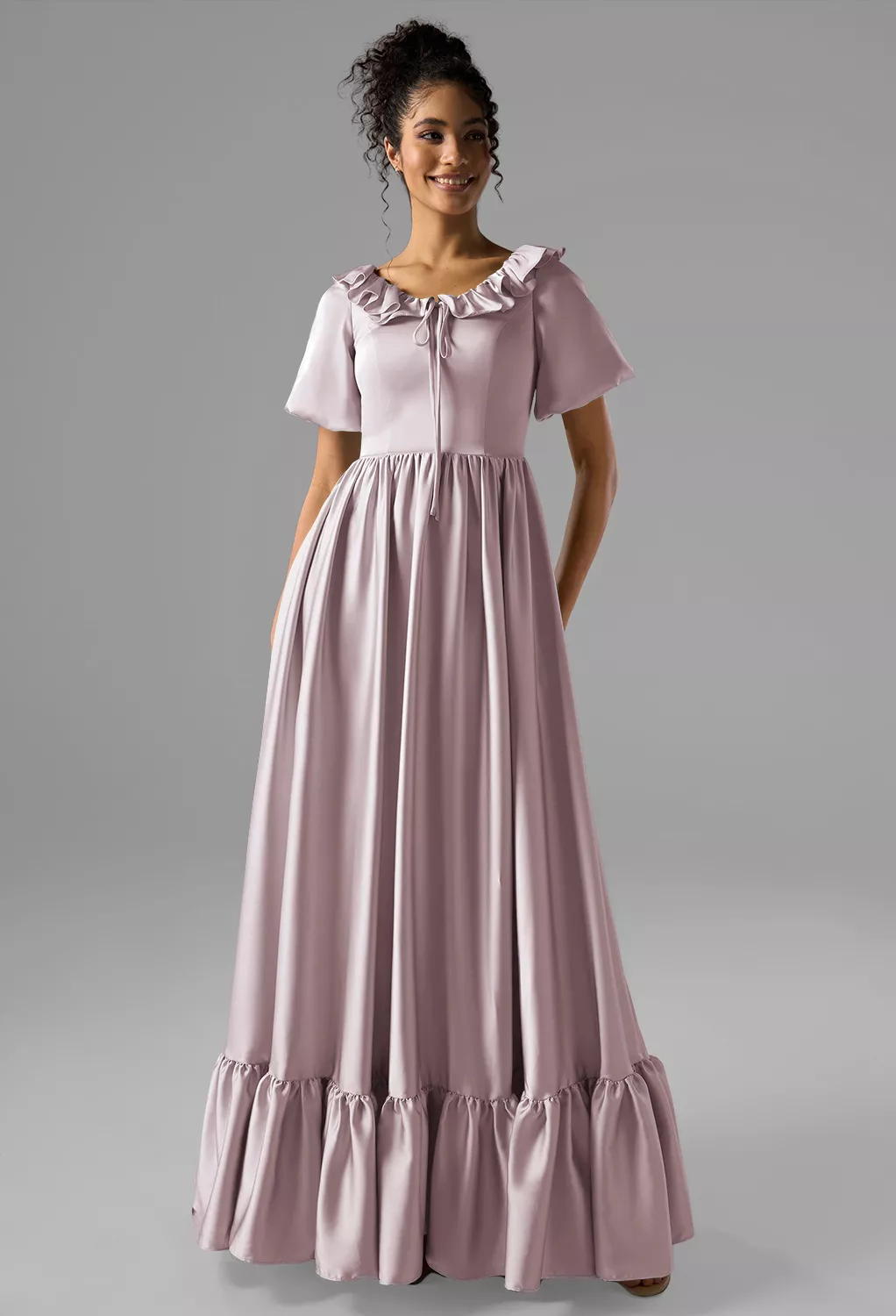 AW Sumayyah Dusty Rose  Bridesmaid Dresses